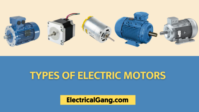 Electric Motors: Principles, Applications, and Advanced Concepts